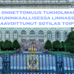 Tukholman kuninkaallisessa linnassa tapahtunut onnettomuus – Haavoittunut sotilas toipuu