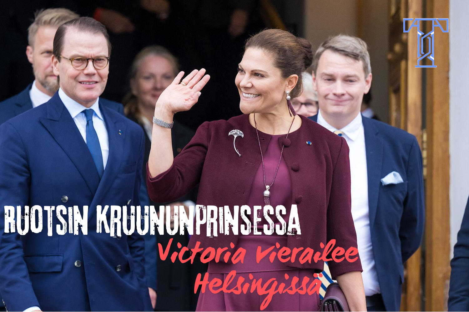 Ruotsin kruununprinsessa Victoria vierailee Helsingissä