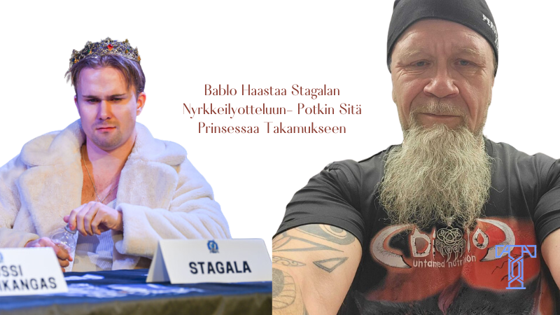 Bablo Haastaa Stagalan Nyrkkeilyotteluun- Potkin Sitä Prinsessaa Takamukseen
